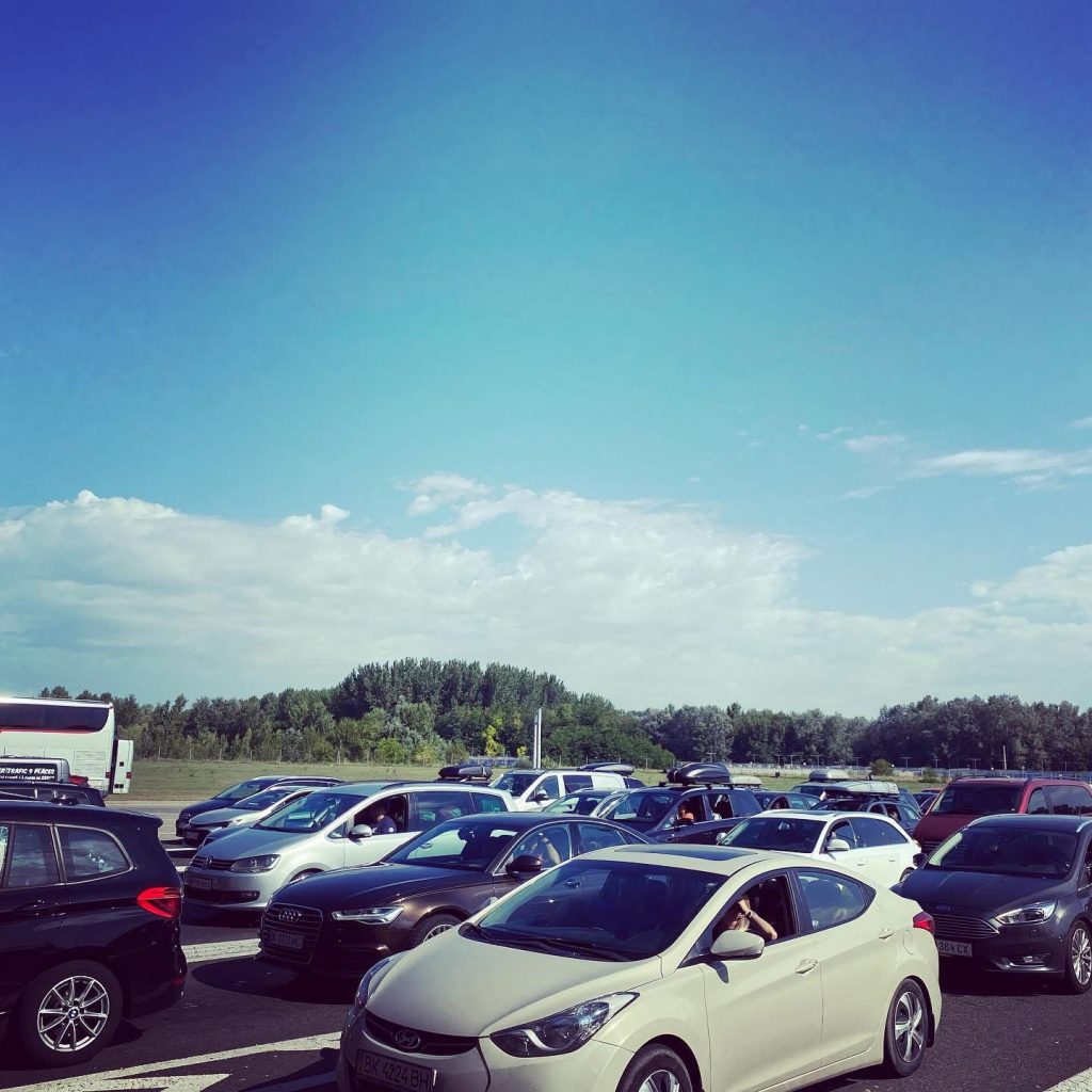 Na Horgošu gužva