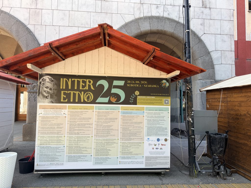 Etnopolis se sprema za prve festivalske korake: Subotica pred otvaranjem 25. Interetna