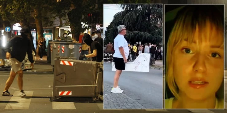 "Sve ćacike će biti silovane!" Blokaderka jezivo potvrdila - Ovo je vrhunac ludila (VIDEO)
