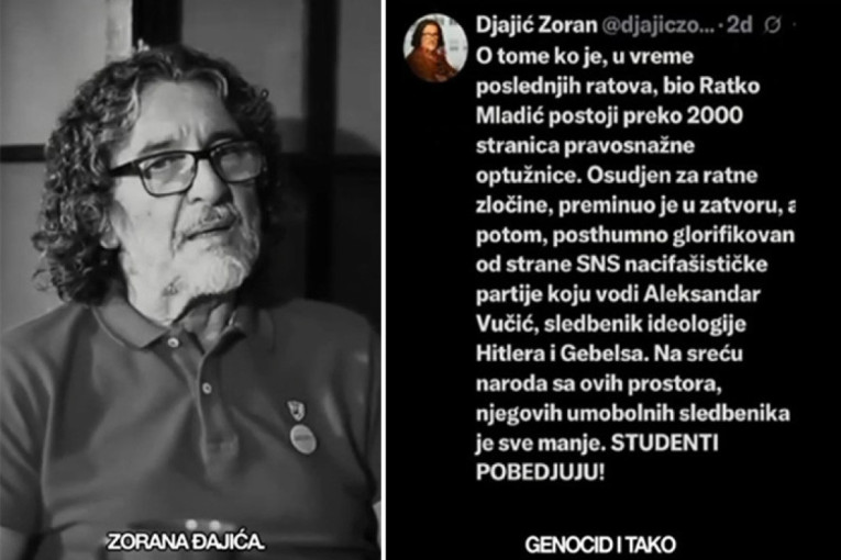 Objave pokazuju o kakvom je čoveku reč: Đajić je kandidat blokadera za poslanika, na šta bi ličila Srbija kada bi se on nešto pitao?