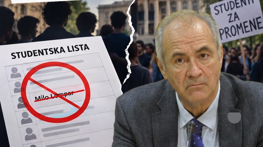 Definitivni raskol medju blokaderima! Milo Lompar odstranjen sa studentske liste!