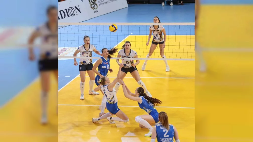 Odbojkašice Spartaka poražene od Jedinstva