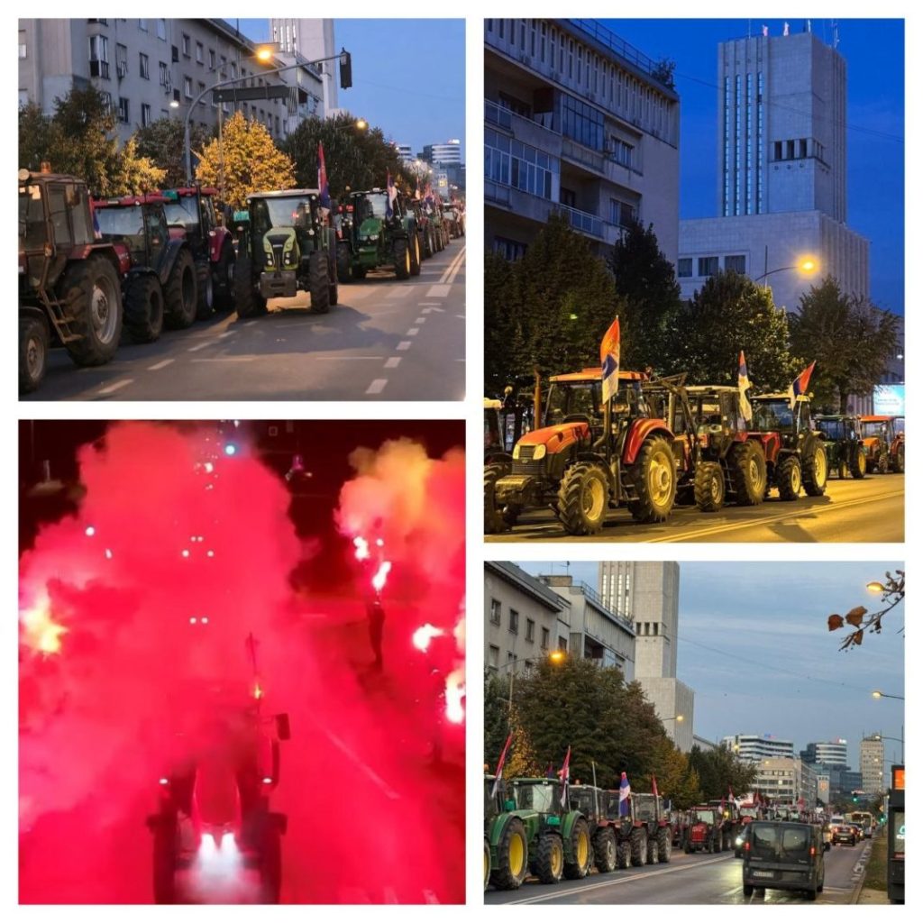 (FOTO) Poljoprivrednici iz severne Srbije se ujedinili! Hoćemo snažnu Srbiju sa Vučićem na čelu!