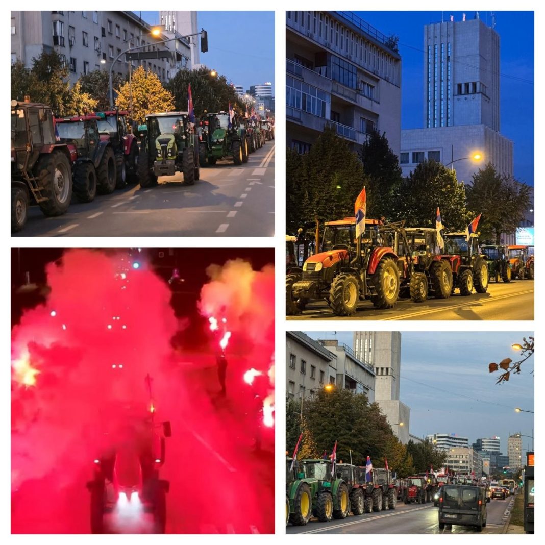 (FOTO) Poljoprivrednici iz severne Srbije se ujedinili! Hoćemo snažnu Srbiju sa Vučićem na čelu!
