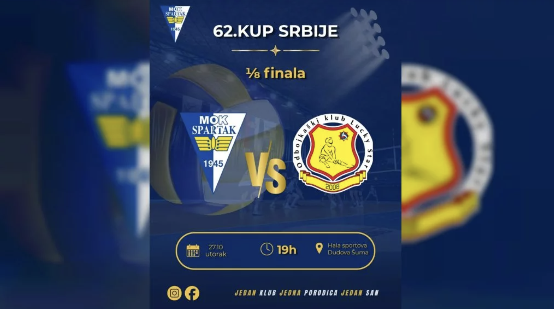 Odbojkaši igraju Kup Srbije