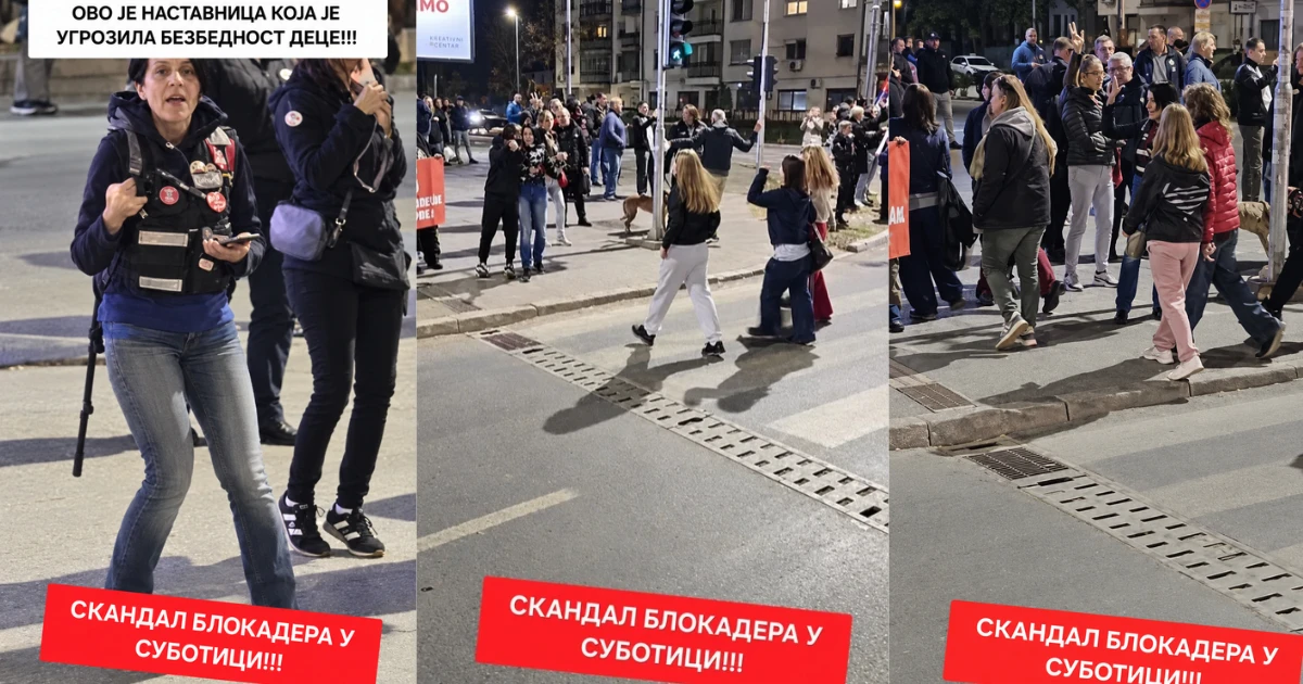 Skanda u Subotici: Nastavnica izložila opasnosti maloletnu decu – politički skup na kolovozu!