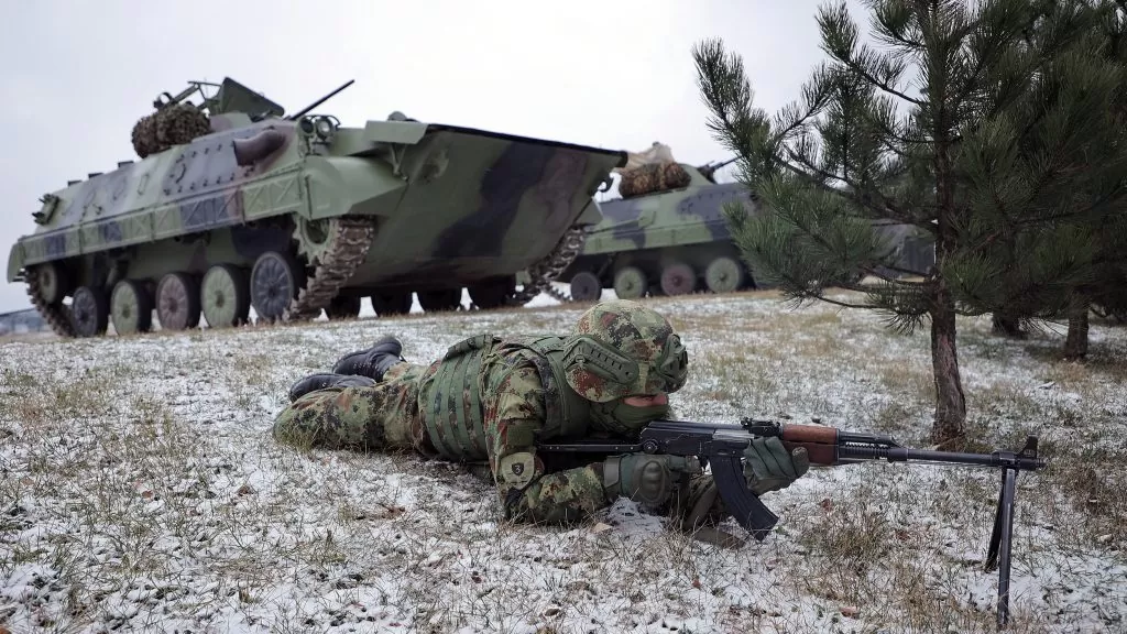 U toku redovna obuka u mehanizovanim jedinicama Vojske Srbije