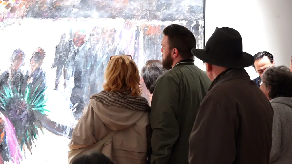 Izložba velikih formata akademika SANU otvorena u Savremenoj galeriji