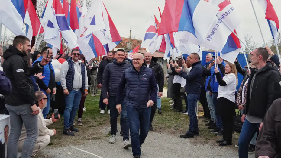 Vučević u selu Kusadak: Sačuvajmo Srbiju i Smederevsku Palanku 29. marta