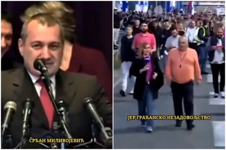 Srđan Milivojević u epizodi "I preko tragedije do fotelje" (VIDEO)