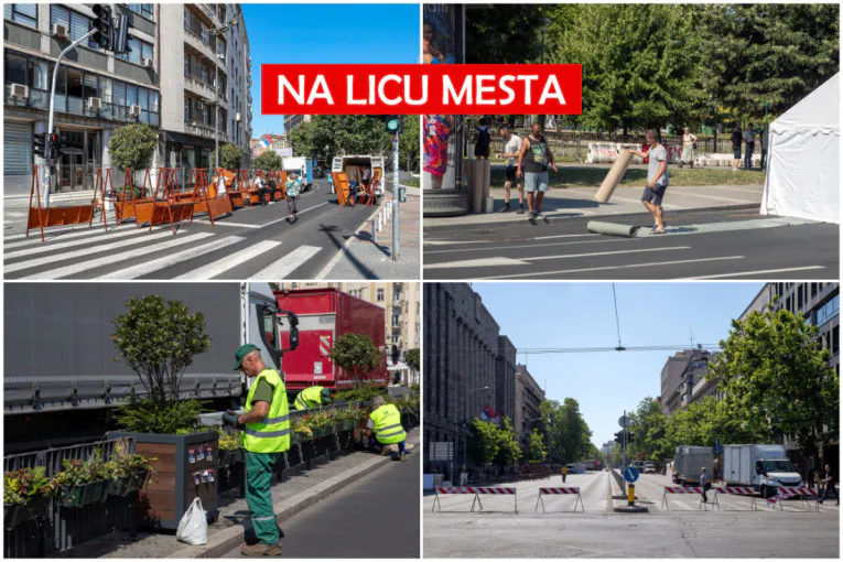 Uzavrelo ispred Skupštine: Nema stajanja zbog vrućine, svi rade za skup "Srbija jedna porodica" (FOTO/VIDEO)