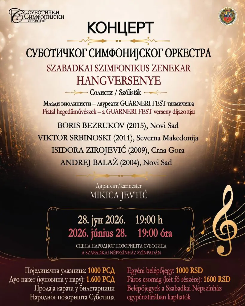 Mladi violinisti osvajaju subotičku scenu