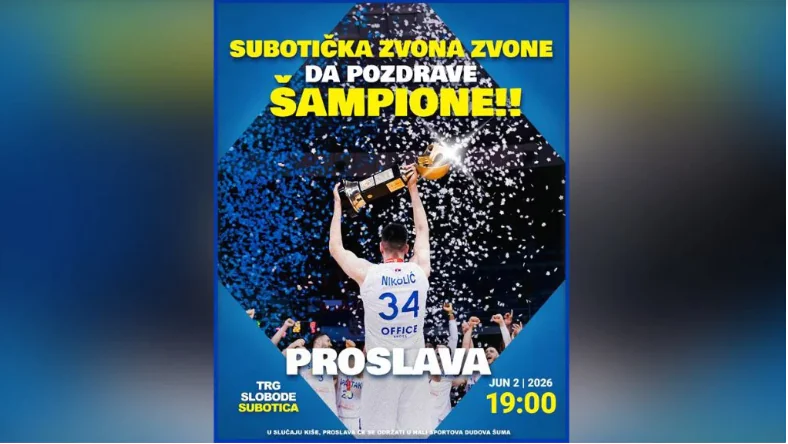 Subotica slavi šampione Srbije