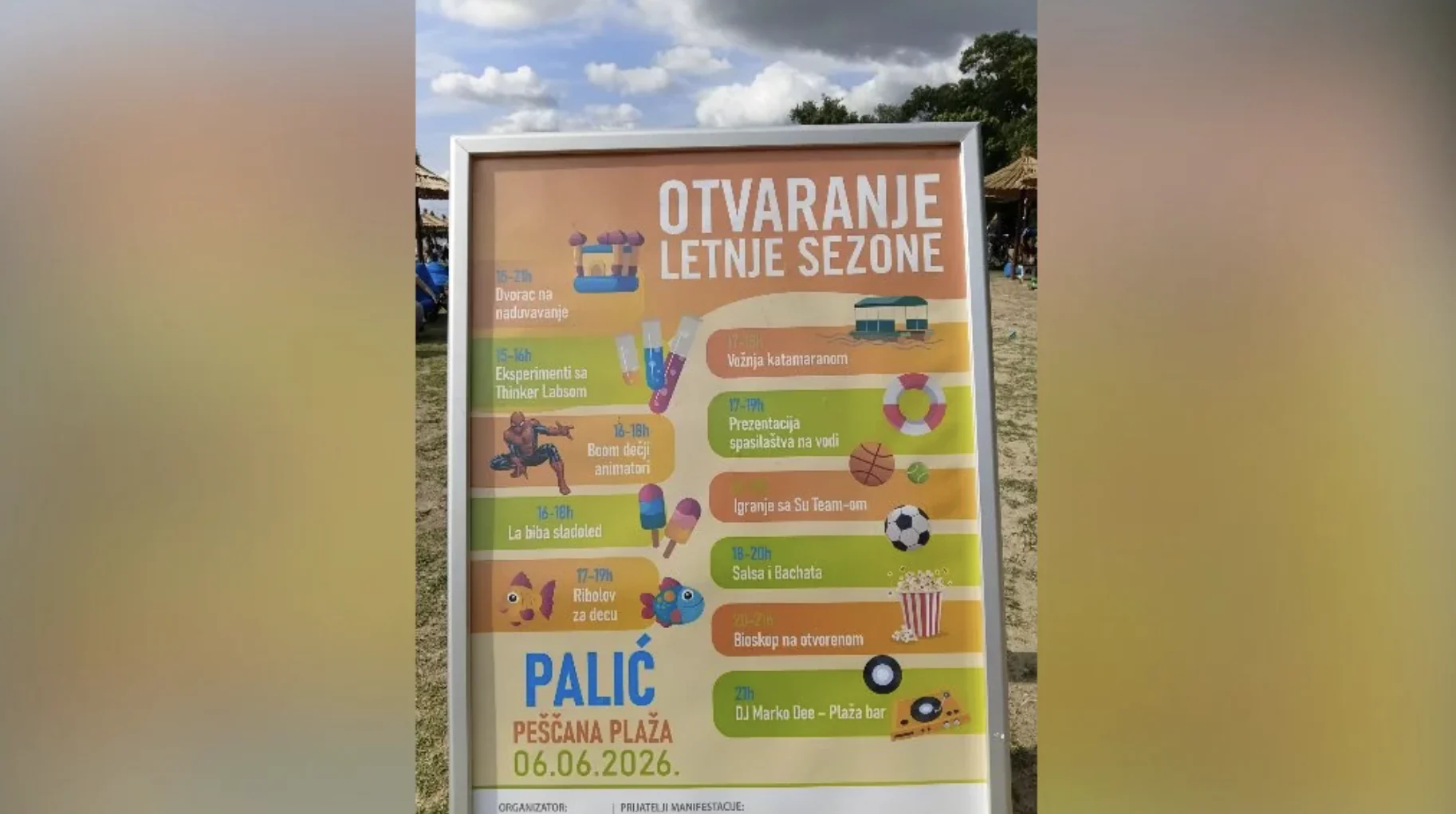 Otvorena letnja sezona na Paliću
