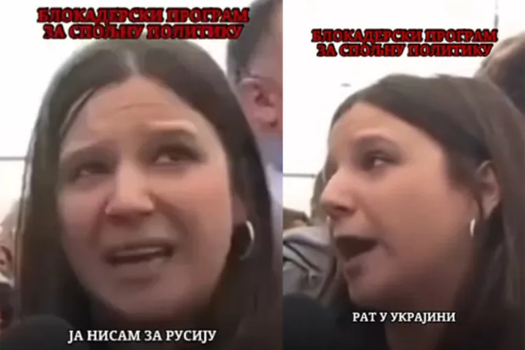 Šta reče, bre! Blokaderka bi ovako vodila spoljnu politiku naše Srbije i udarila na Ruse