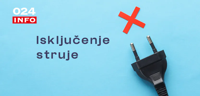 Isključenja struje za utorak, 21. jul