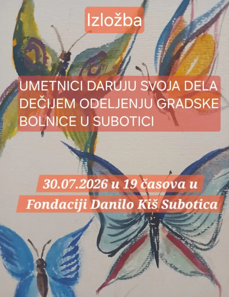 Umetnost koja leči: 56 dela za decu u subotičkoj bolnici