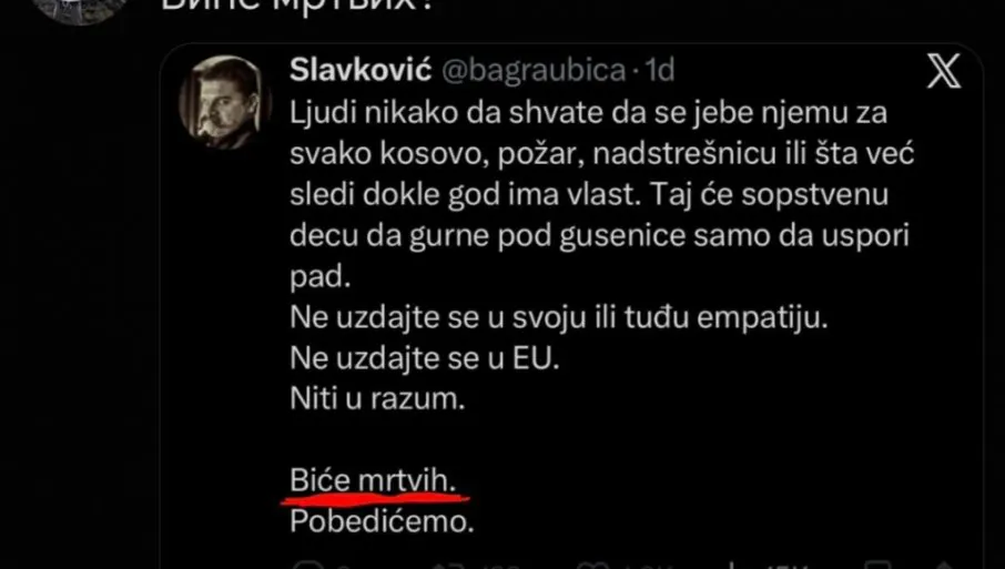 „BIĆE MRTVIH“ Blokaderi uputili jezive pretnje Vučiću i narodu Srbije