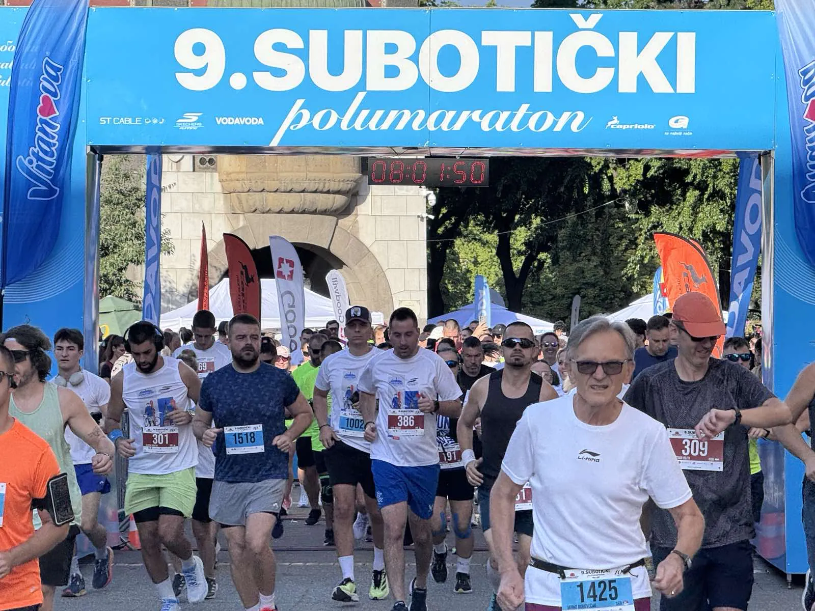 Subotica danas trči: Više od 1.800 prijavljenih na devetom polumaratonu
