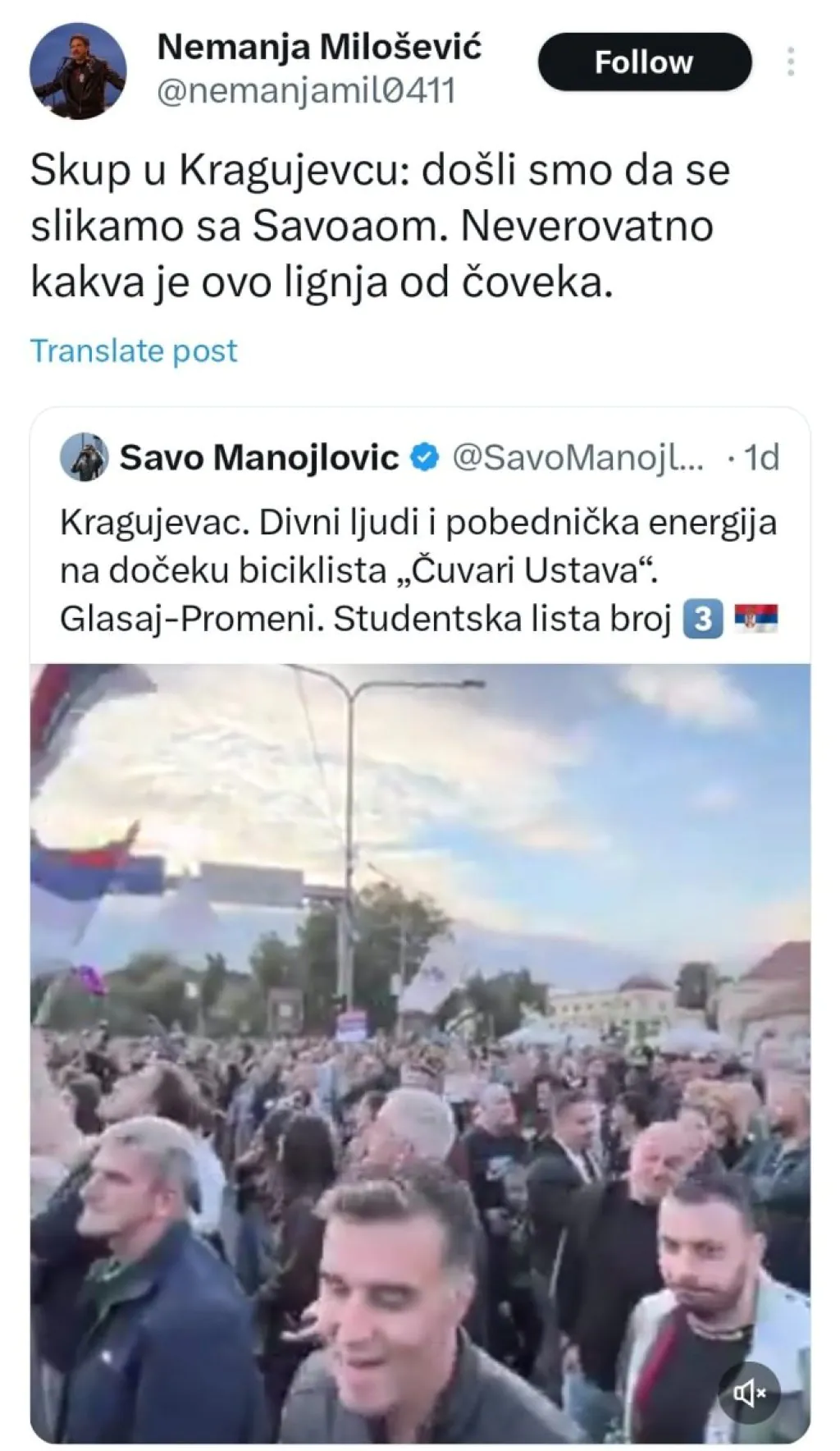 &Scaron;amaranje među blokaderima ne prestaje! Zakuvalo se zbog Feđe Dimovića, Sava Manojlovića i Srdanovića (FOTO)