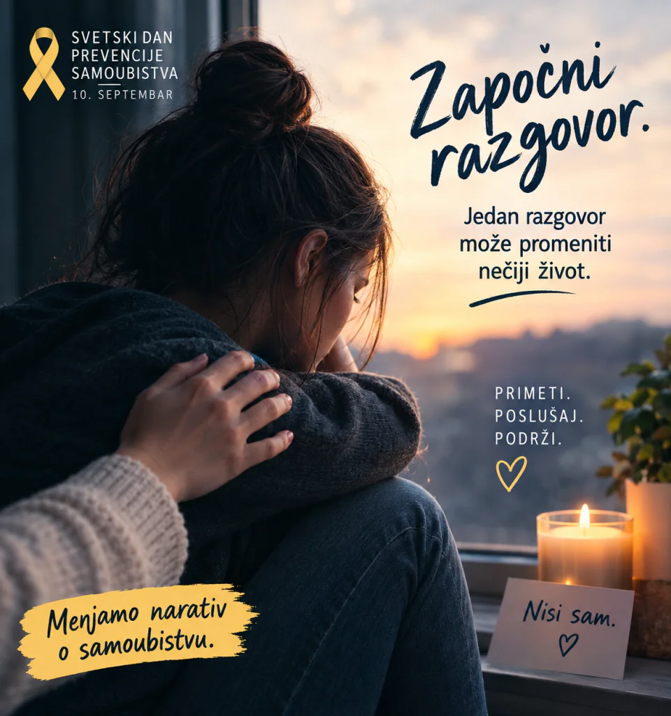 Ne ćutati kada neko traži pomoć: Jedan razgovor može promeniti nečiji život