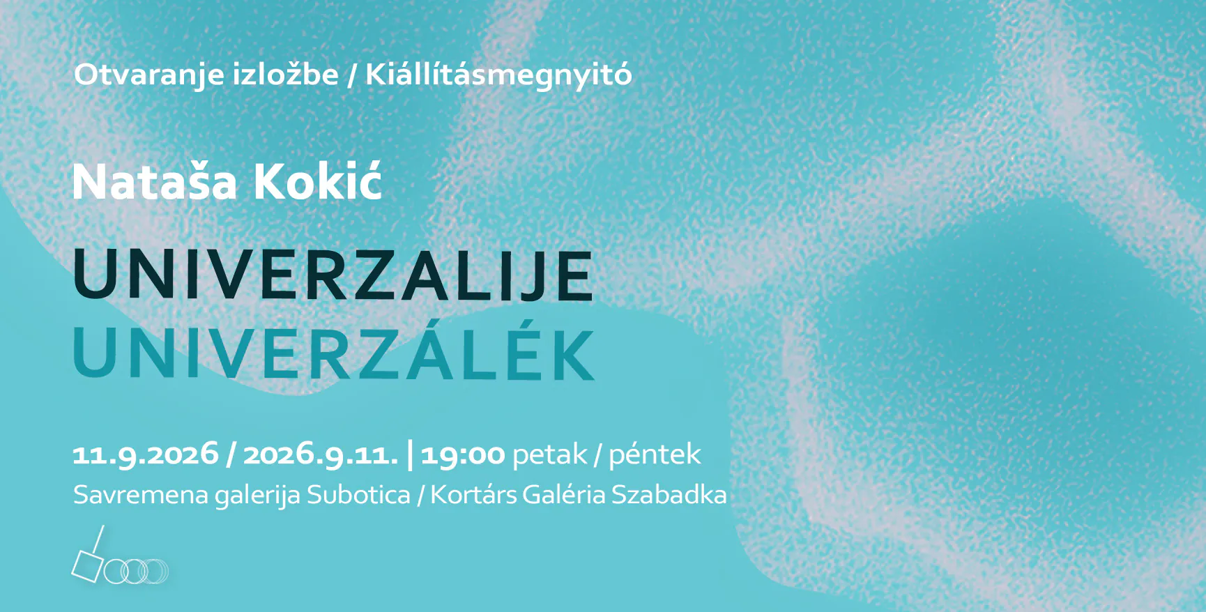 „Univerzalije" Nataše Kokić od 11. septembra u Savremenoj galeriji Subotica