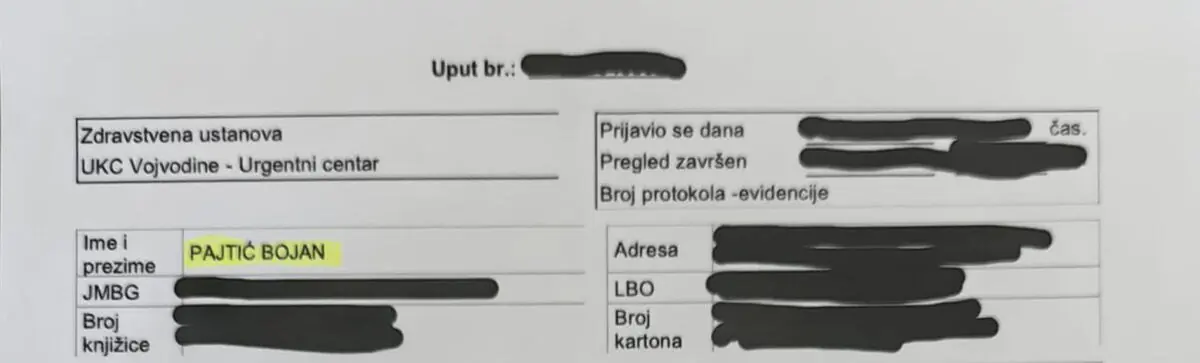 Drogiranog i pijanog Bojana Pajtića sa žurke hitno odvezli u Urgentni: Ovo je skandal koji je šef iz senke tzv. studentske liste hteo da sakrije!