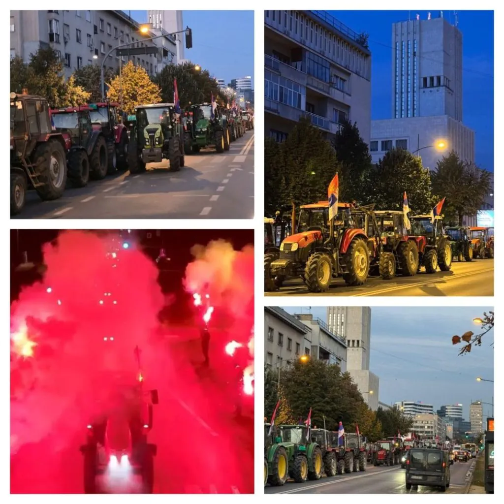 (FOTO) Poljoprivrednici iz severne Srbije se ujedinili! Hoćemo snažnu Srbiju sa Vučićem na čelu!